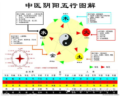 五行相生相剋關係